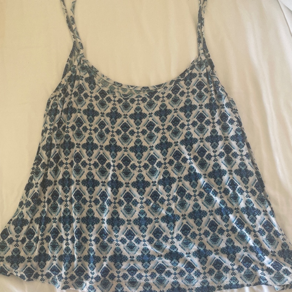 American eagle - Trippy blue tank top